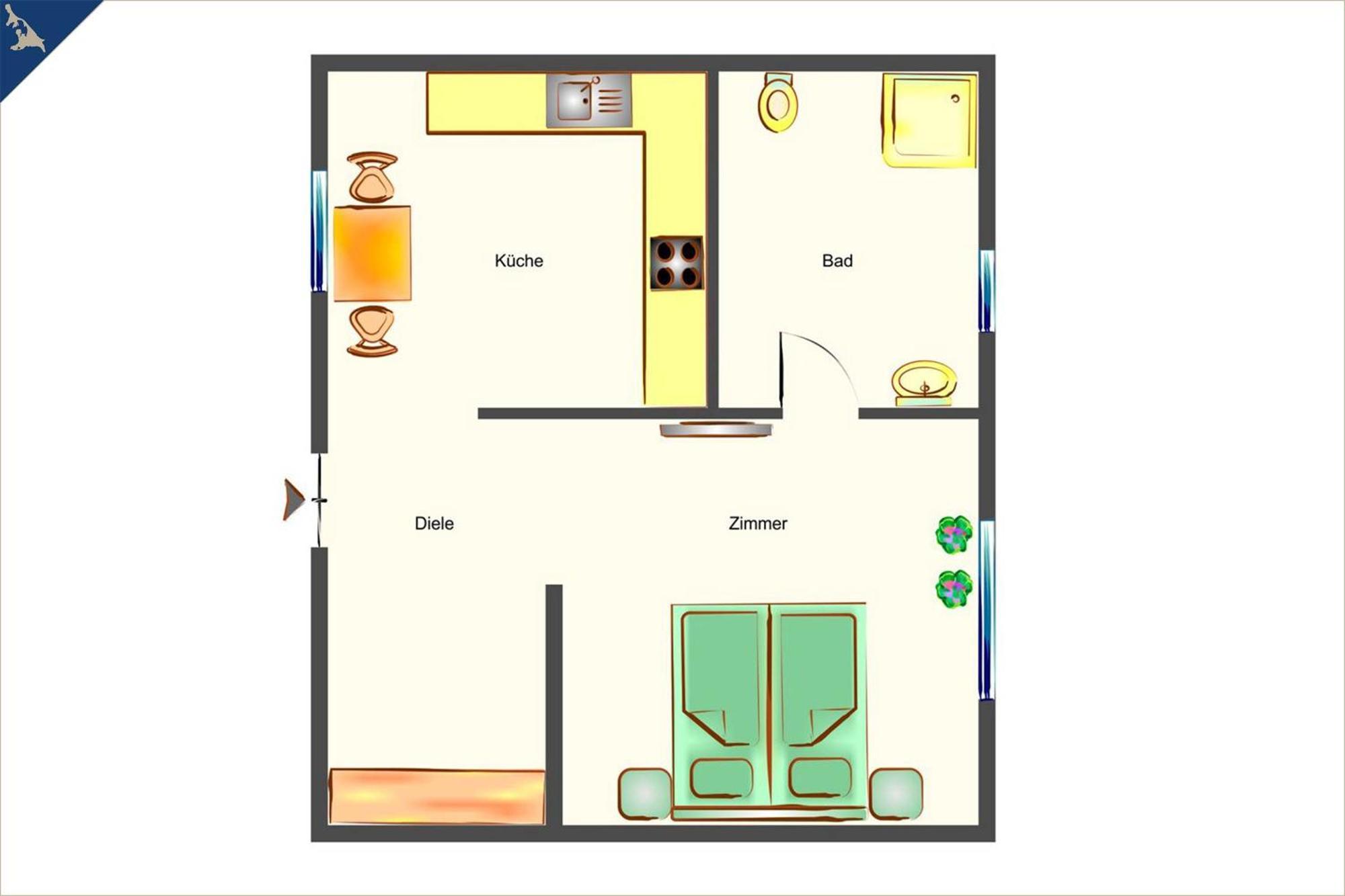 Ferienhaus Becker Ferienwohnung Mittschiffs Heringsdorf Zewnętrze zdjęcie